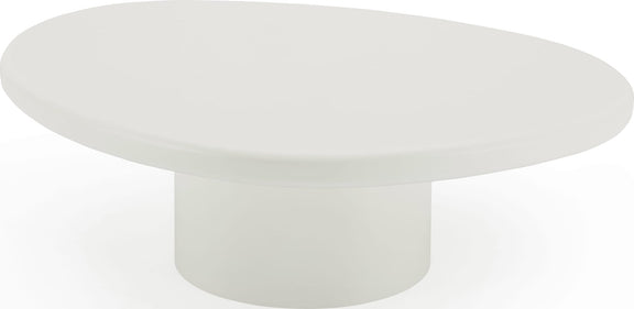 Sven Short Wooden Coffee Table in Rice
