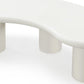 Sven Tall Wooden Coffee Table in Rice