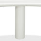 Sven Wooden Console Table in Rice