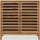 Tanner Bar Cabinet - Flaxen