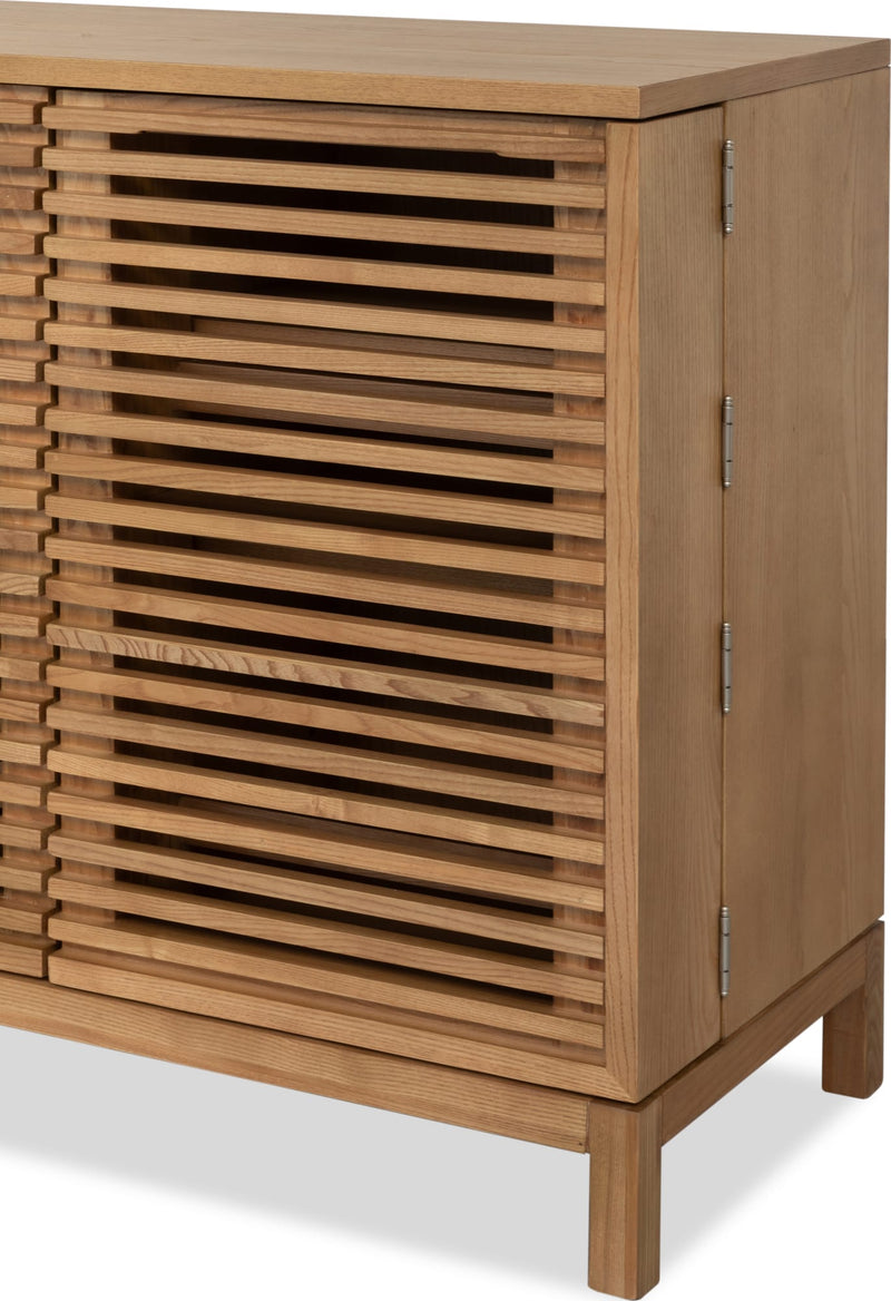 Tanner Bar Cabinet - Flaxen