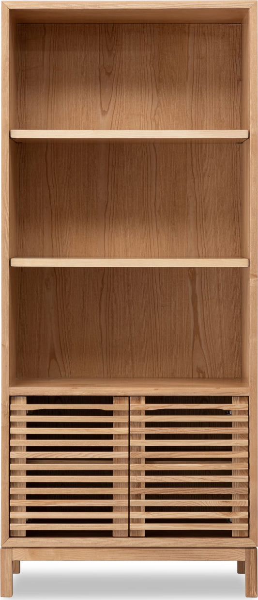 Tanner Bookcase - Flaxen