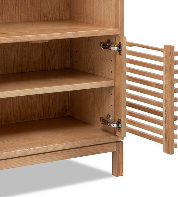 Tanner Bookcase - Flaxen