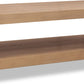 Tanner Coffee Table - Flaxen
