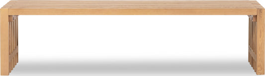 Tanner Dining Bench - Flaxen