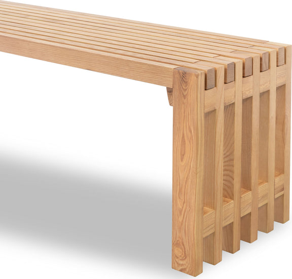 Tanner Dining Bench - Flaxen