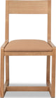 Tanner Dining Chair - Flaxen/Cam Tan