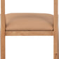 Tanner Dining Chair - Flaxen/Cam Tan