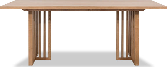 Tanner Dining Table - Flaxen