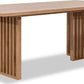 Tanner Dining Table - Flaxen