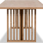 Tanner Dining Table - Flaxen