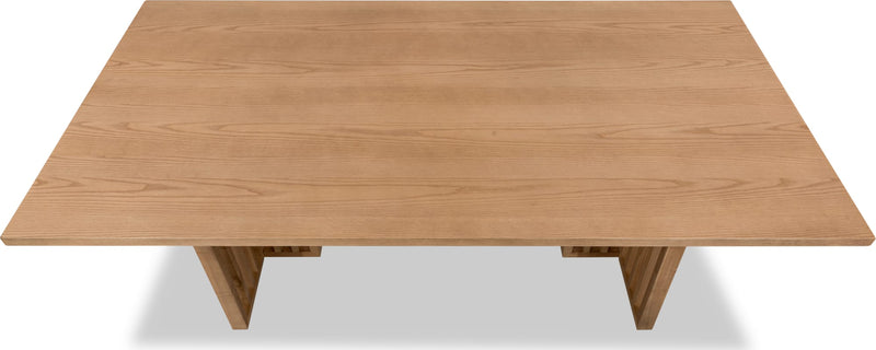 Tanner Dining Table - Flaxen