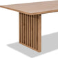 Tanner Dining Table - Flaxen
