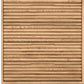 Tanner Five Drawer Ash Wood Chest in Flaxen