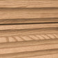 Tanner Five Drawer Ash Wood Chest in Flaxen