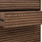 Tanner Five Drawer Ash Wood Chest in Roux