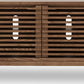 Tanner Four Door Solid Ash Media Console in Roux