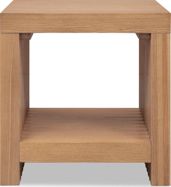 Tanner Side Table - Flaxen