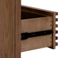 Tanner Six Drawer Ash Wood Dresser in Roux