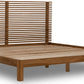 Tanner Full-size Solid Ash Platform Bed in Roux