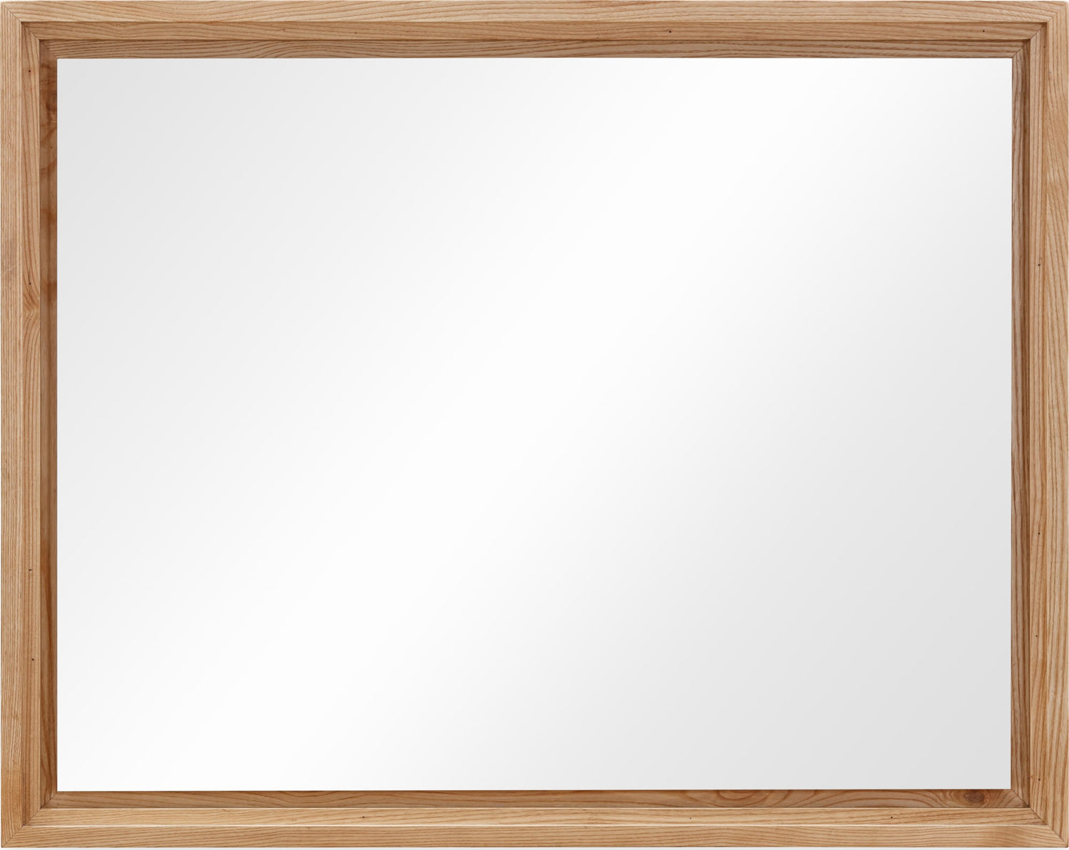 Tanner Wall or Dresser Mirror in Flaxen