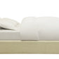 Tavel King-size Nailhead Platform Bed in Tumbleweed
