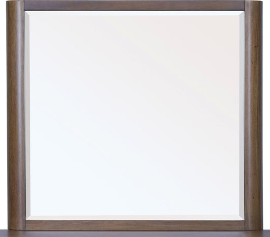 Totes Beveled Glass Wall or Dresser Mirror in English Walnut
