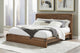 Totes Full-size Platform Bed in English Walnut