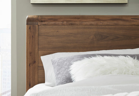 Totes King-size Platform Bed in English Walnut