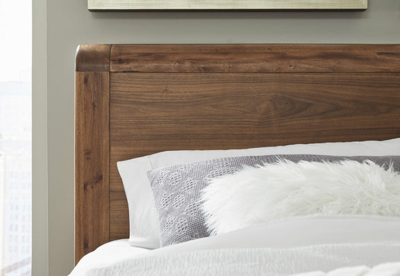 Totes King-size Platform Bed in English Walnut