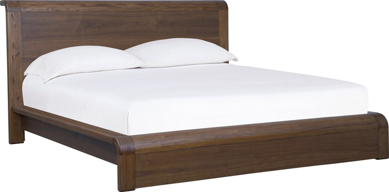 Totes Full-size Platform Bed in English Walnut