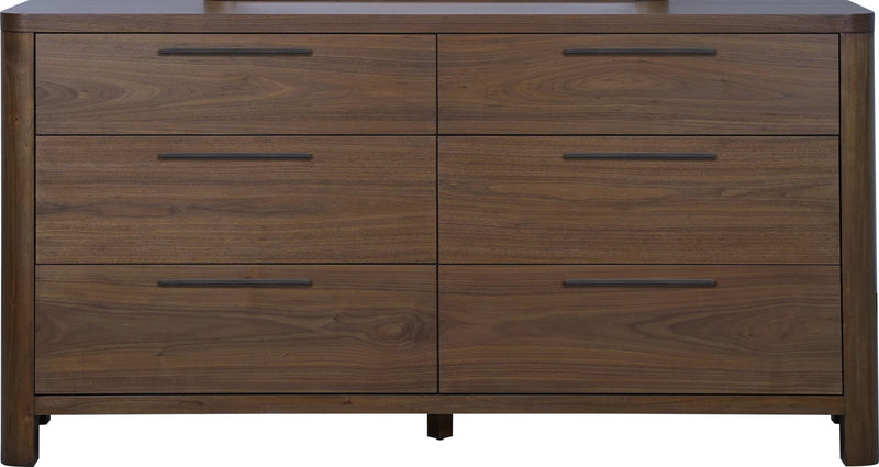 Totes Six Drawer Dresser in English Walnut