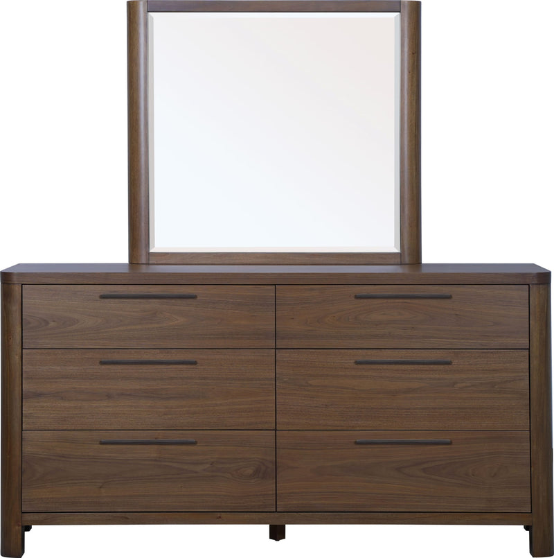 Totes Six Drawer Dresser in English Walnut