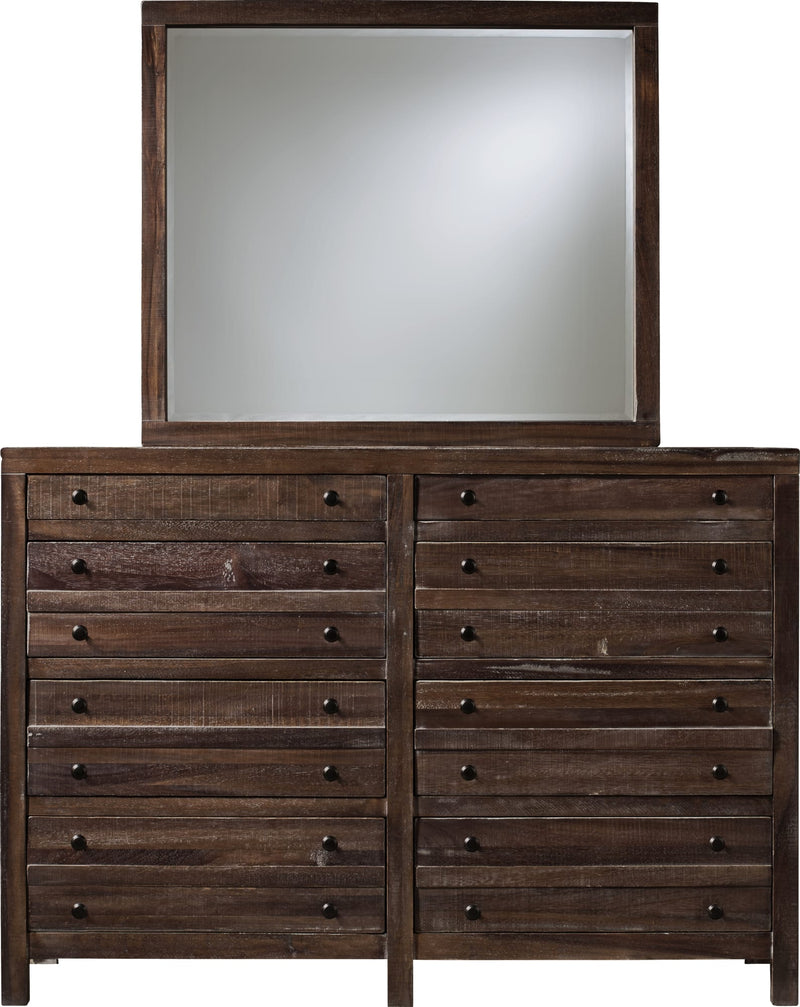 Townsend Eight Drawer Solid Wood Dresser in Java (2024)