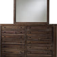 Townsend Eight Drawer Solid Wood Dresser in Java (2024)