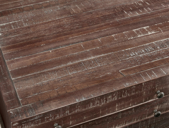 Townsend Solid Wood Castered Coffee Table in Java