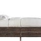 Townsend King-size Solid Wood Panel Bed in Java