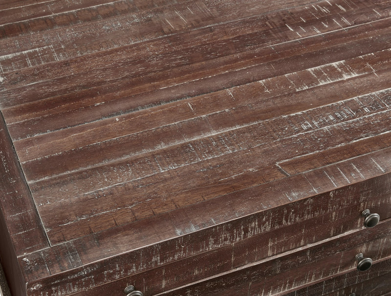 Townsend Solid Wood Side Table in Java