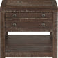 Townsend Solid Wood Side Table in Java