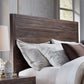 Townsend Queen-size Solid Wood Storage Bed in Java