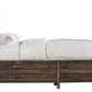 Townsend Queen-size Solid Wood Storage Bed in Java