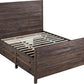Townsend Queen-size Solid Wood Storage Bed in Java