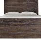 Townsend Queen-size Solid Wood Storage Bed in Java