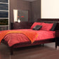Veneto Full-size Platform Bed in Espresso