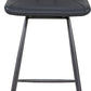 Vinson Modern Swivel Bar Stool in Cobalt