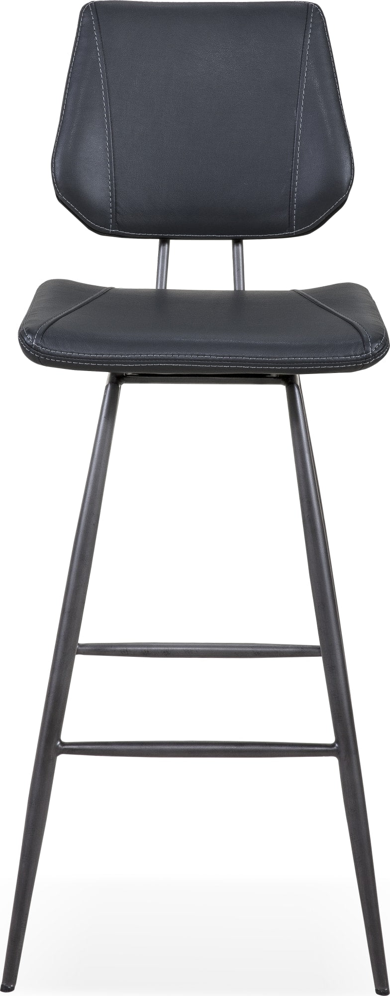 Vinson Modern Swivel Bar Stool in Cobalt
