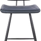 Vinson Modern Swivel Counter Stool in Cobalt