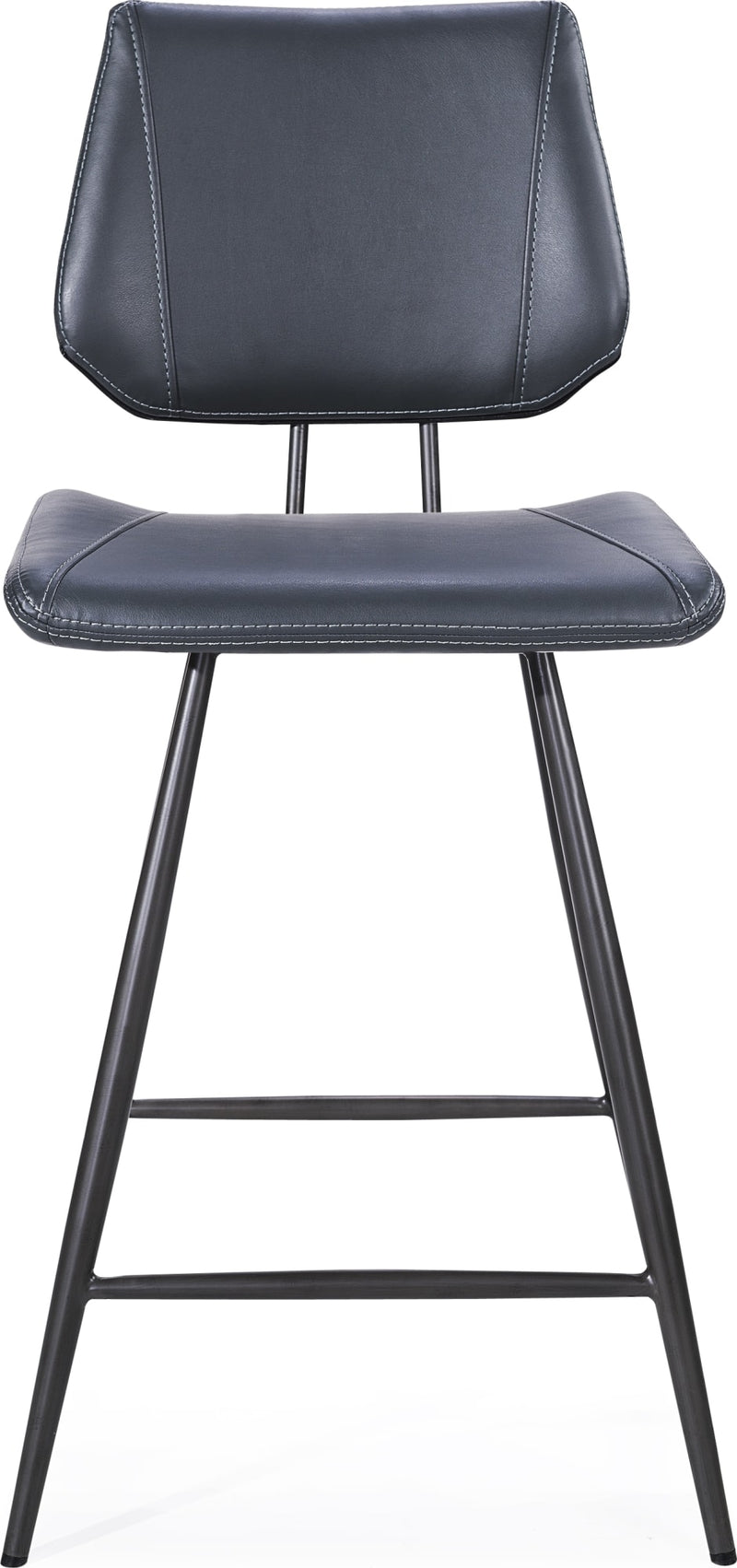 Vinson Modern Swivel Counter Stool in Cobalt