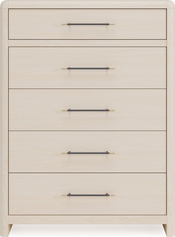 Wallen 5 Drawer Chest- Wht Snd
