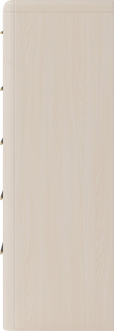 Wallen 5 Drawer Chest- Wht Snd